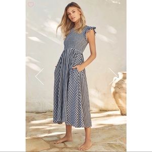 Mister Zimi Abbie Dress, Size 4, Black Gingham